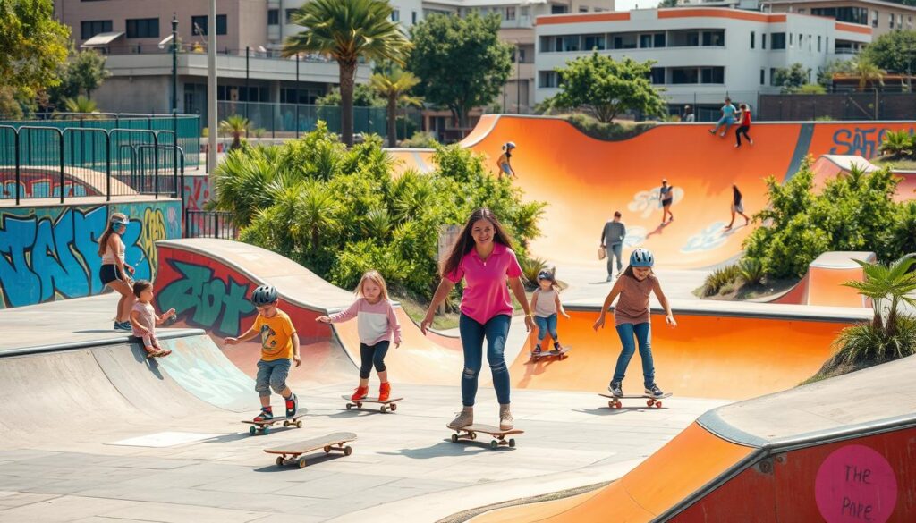 Skateboardfahren