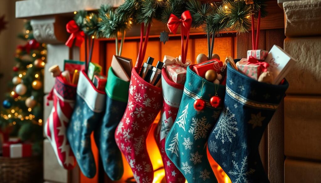 Geschenkidee für Weihnachtssocken Geschenkidee für Weihnachtssocken