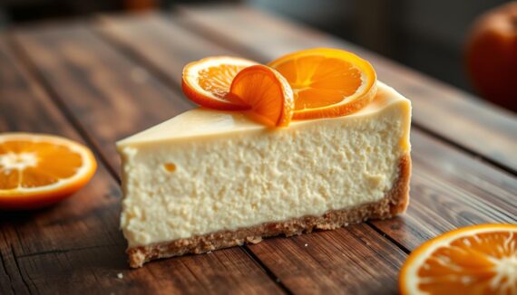 Mandarinen Käsekuchen ohne Boden