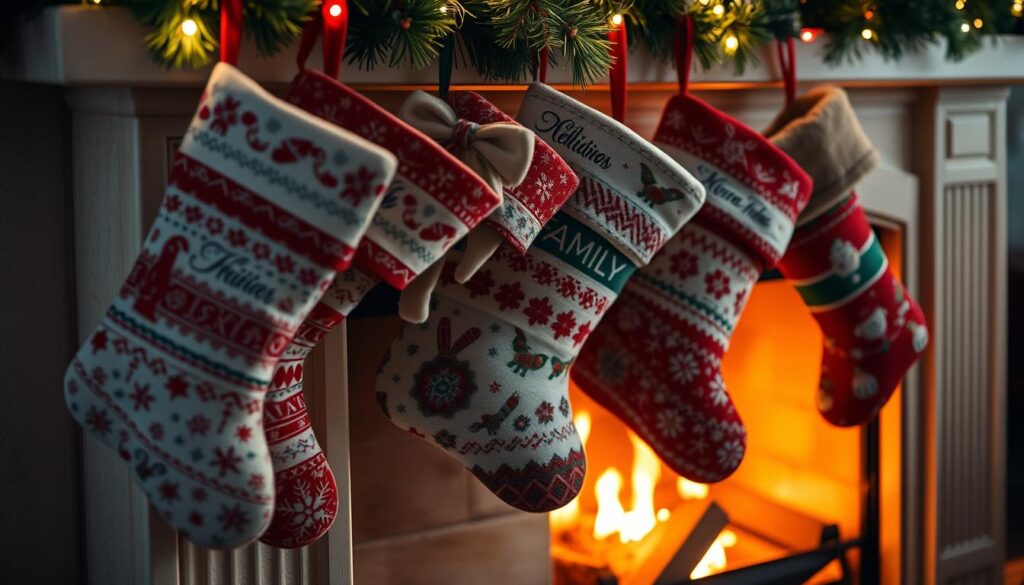 Personalisierte Weihnachtssocken Personalisierte Weihnachtssocken