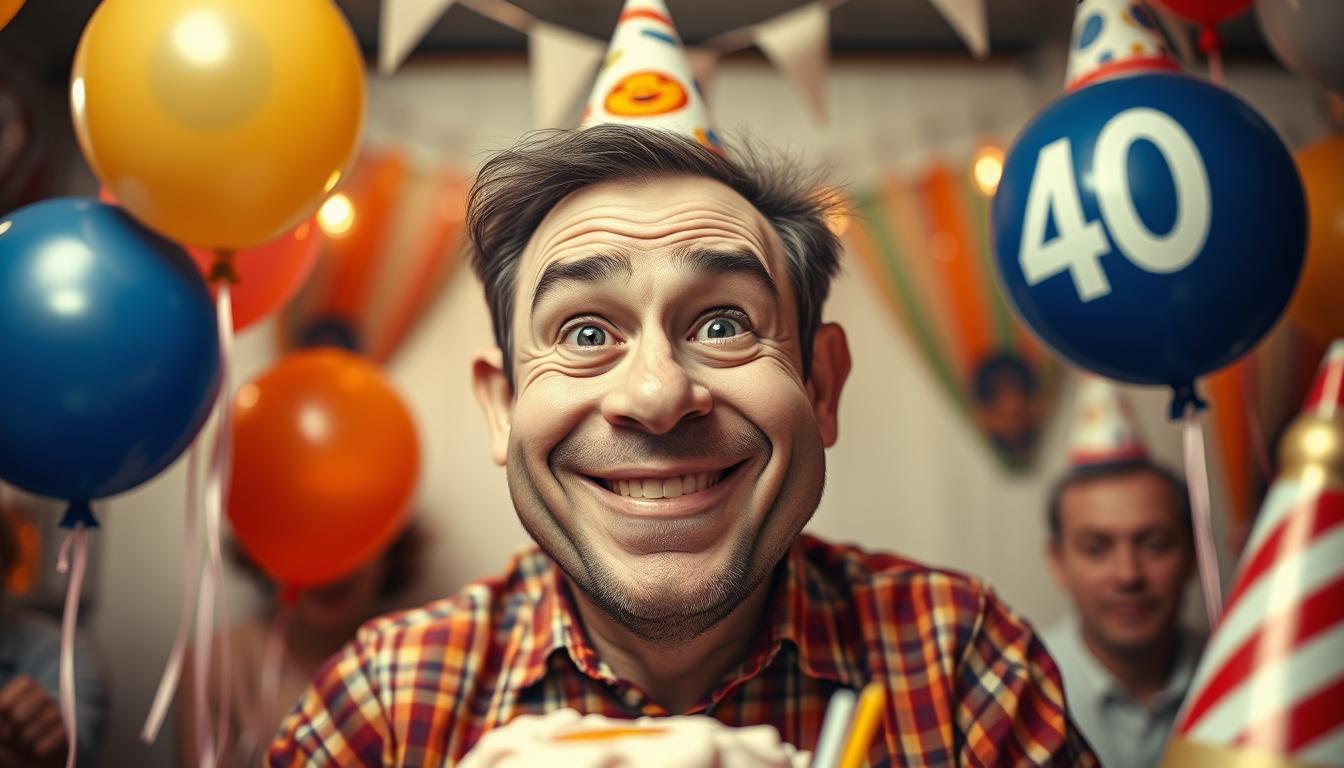 Lustig freche Sprüche zum 40. Geburtstag Mann