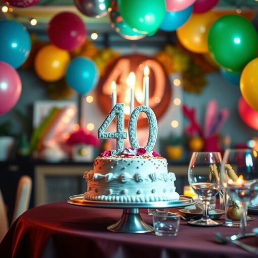 moderne Sprüche zum 40. Geburtstag