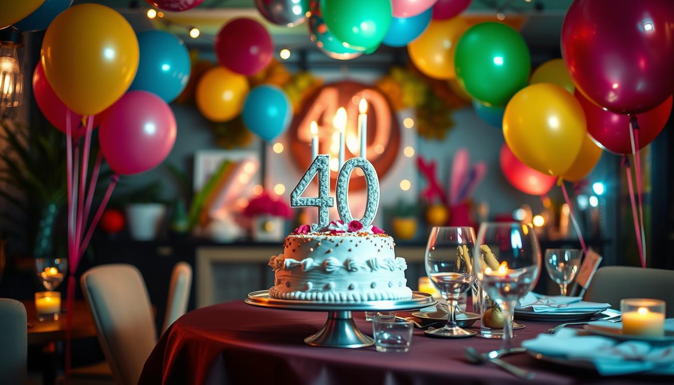 Moderne Sprüche zum 40. Geburtstag - Witzig & Cool