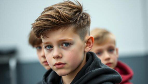 coole Frisuren für Jungs ab 13