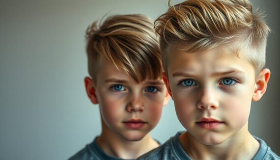 Jungs Frisuren nach vorne