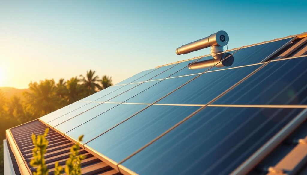 Solarthermie-Anlage