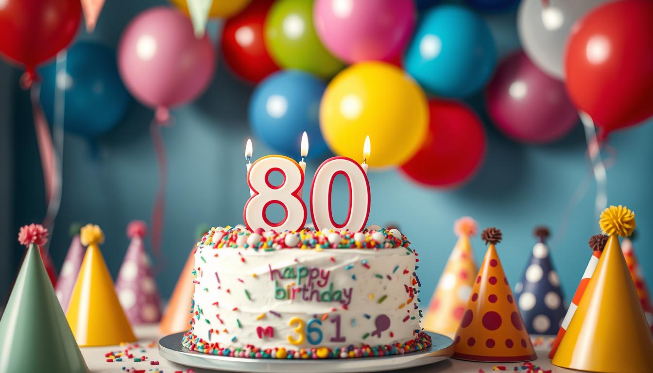 Freche Sprüche zum 80. Geburtstag kurz & lustig