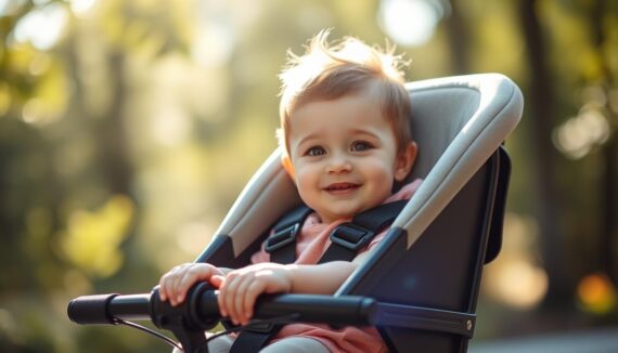 ab wann Baby in Fahrradsitz