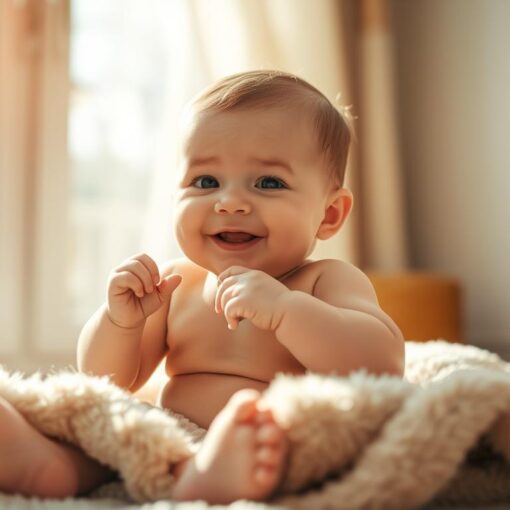 Ab wann können Babys sitzen