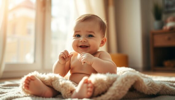 Ab wann können Babys sitzen