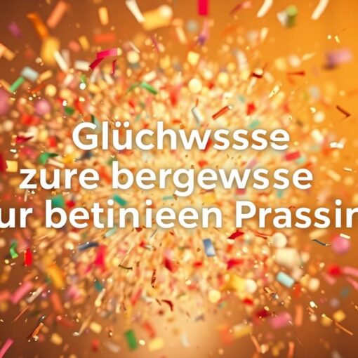 Glückwünsche zur bestandenen Prüfung