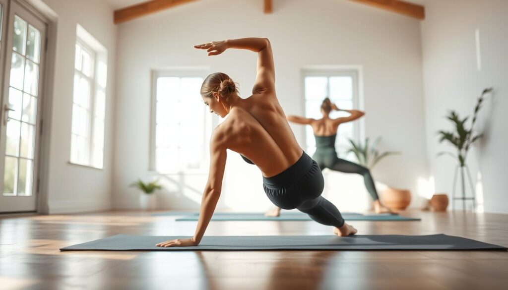 Körperliche Übungen im Hatha Yoga Körperliche Übungen im Hatha Yoga