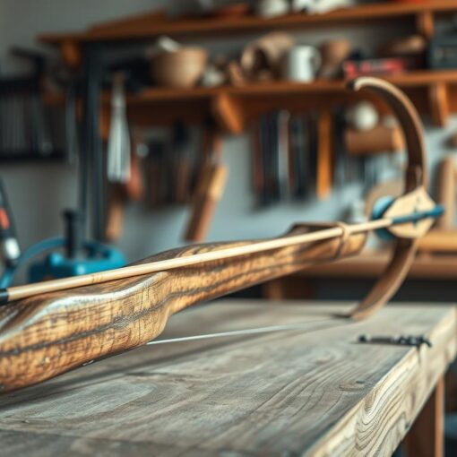 Pfeil und Bogen selber bauen