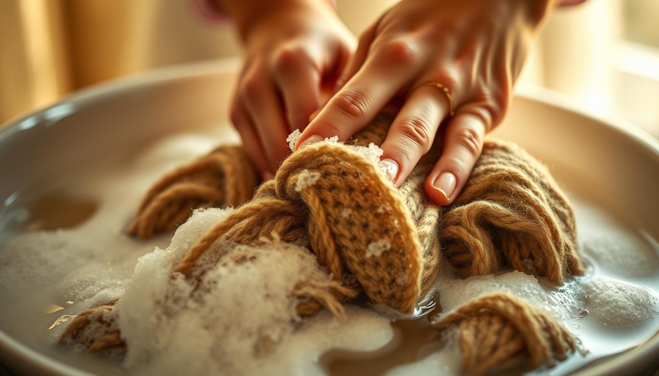 Verfilzte Wolle Retten Haarspulung