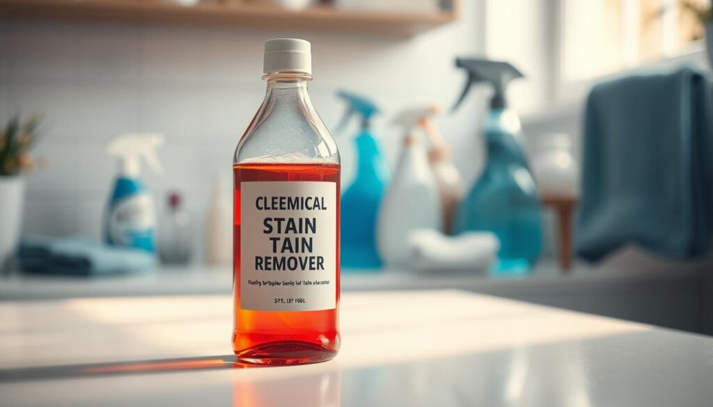 Chemische Fleckenentferner