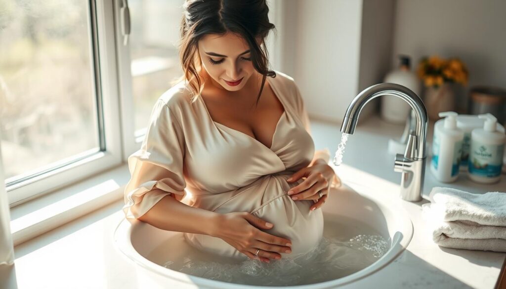 Die richtige Pflege von Umstandsmode