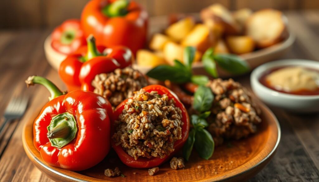 Gefüllte Paprika Familienrezept