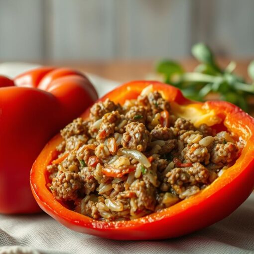 Gefüllte Paprika Omas Rezept