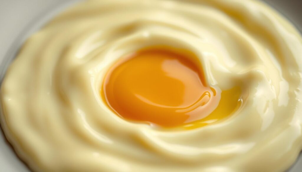 Hausgemachte Mayo mit gekochtem Ei Hausgemachte Mayo mit gekochtem Ei