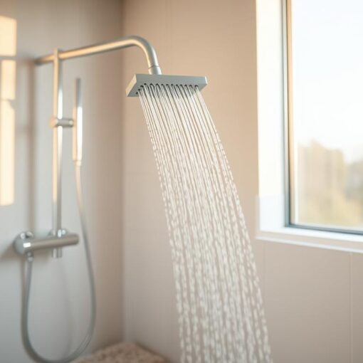 Wassersparender Duschkopf