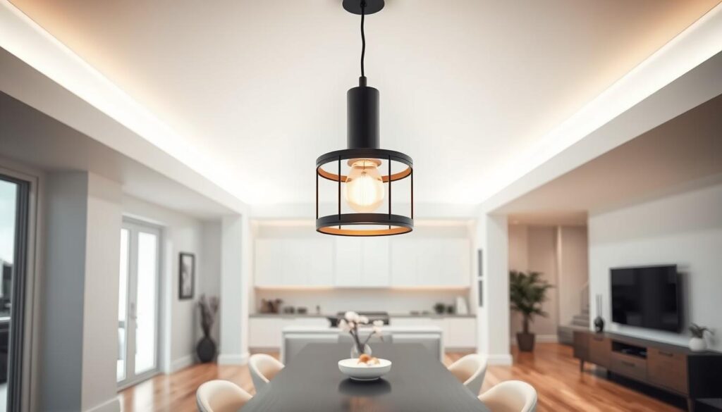 Installation Hängeleuchte