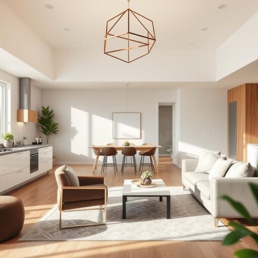 Wohnküche mit Wohnzimmer