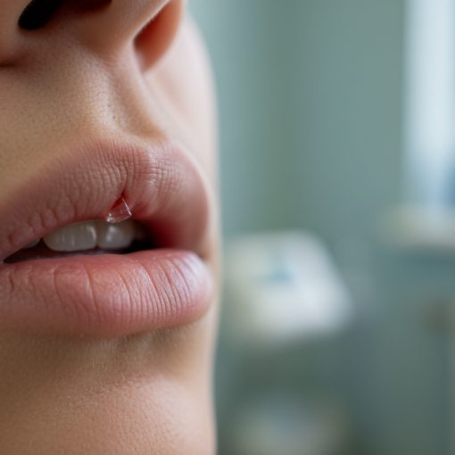 Lippenbändchen gerissen