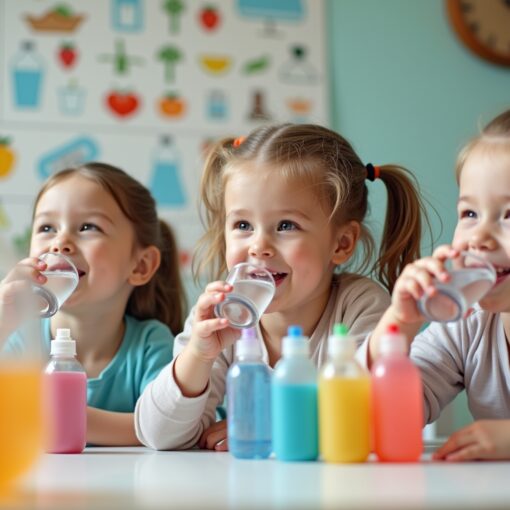 kinder ausreichend trinken planen-Titel