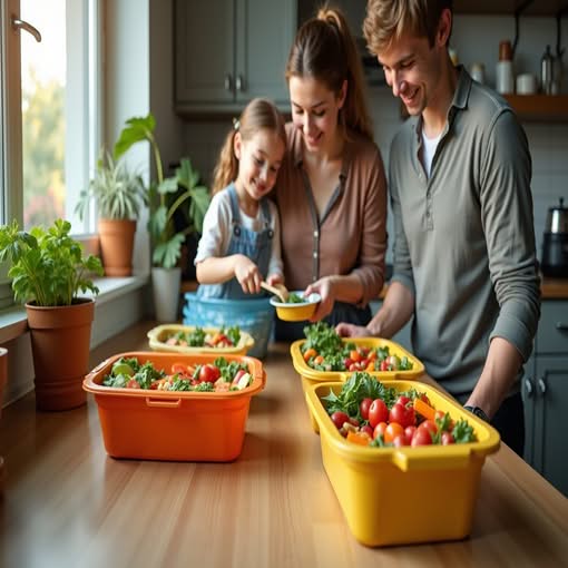 meal prep familie familie-Titel