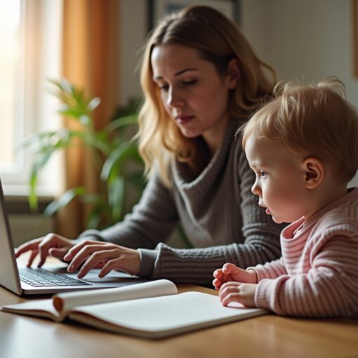 arbeiten trotz kleinkind familie-Titel