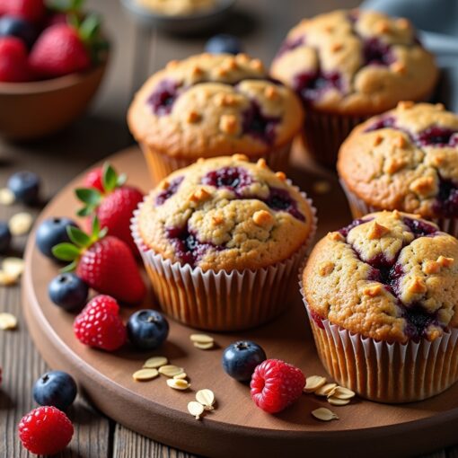 gesunde muffins backen-Titel