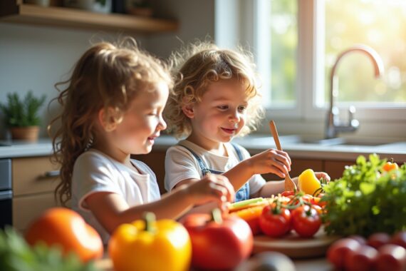 kinder gesund ernähren guide-Titel