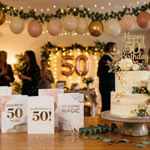 Moderner Spruch zum 50. Geburtstag